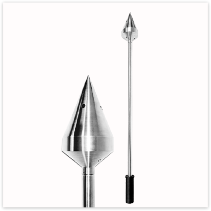 Punta con avance de cebado de Acero Inoxidable